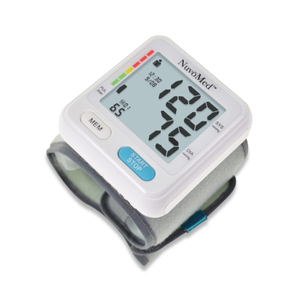 Electronic Wrist Blood Pressure Monitor – NuvoMed