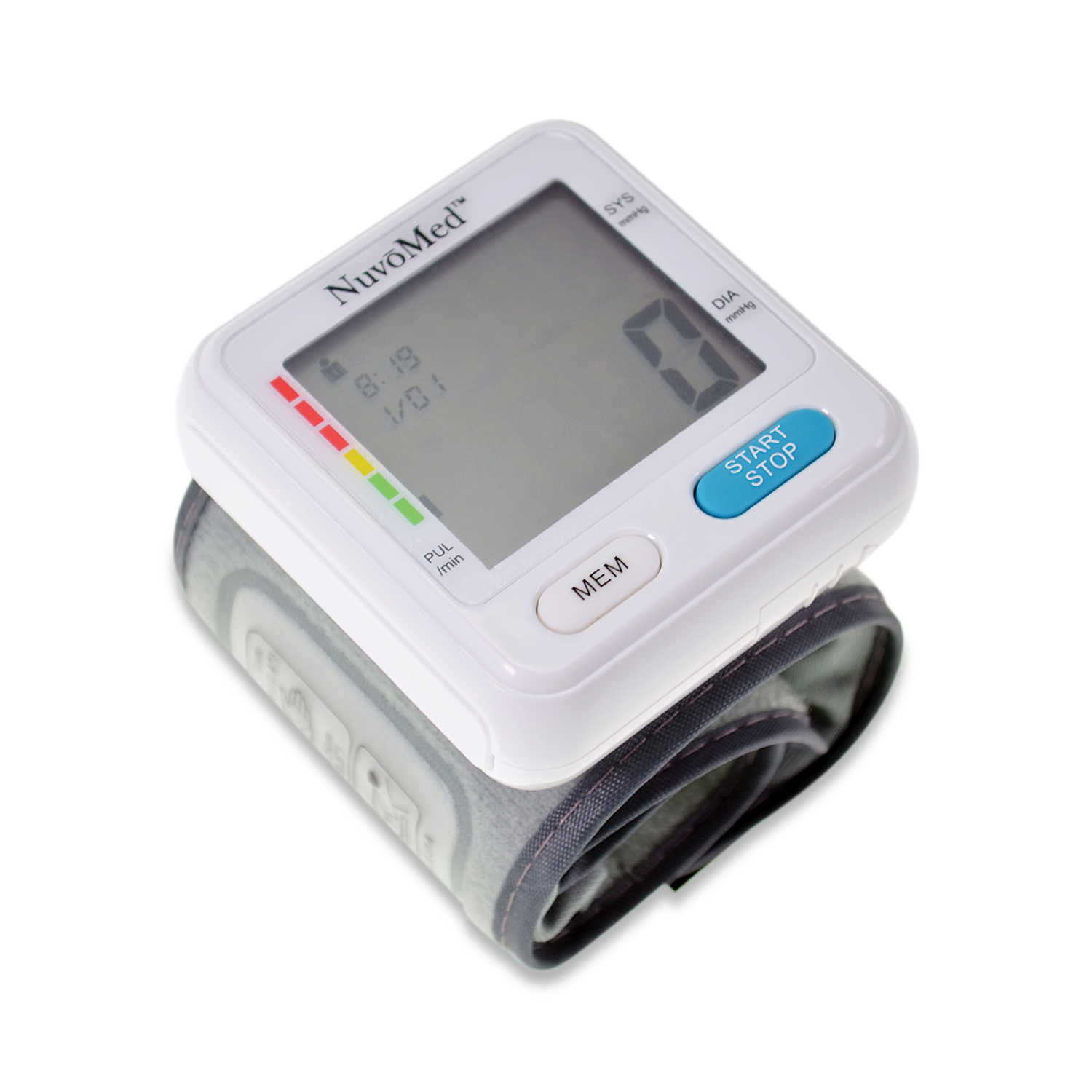 NuvoMed Audible Arm Blood Pressure Monitor White TBP-6/0923 - Best Buy
